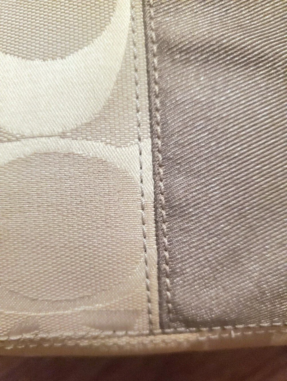 Coach Silver Small Purse Tote